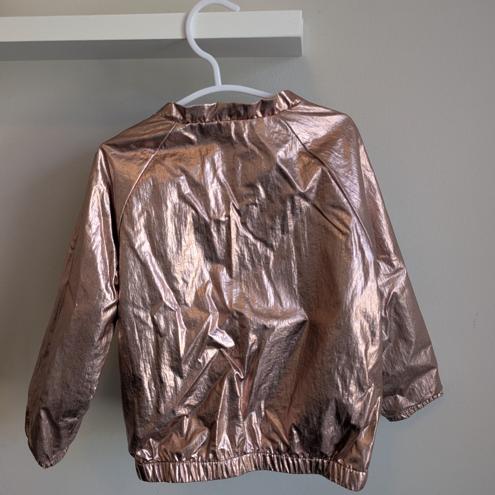 Cat & Jack Shiny Pink Jacket - Picture 2 of 4